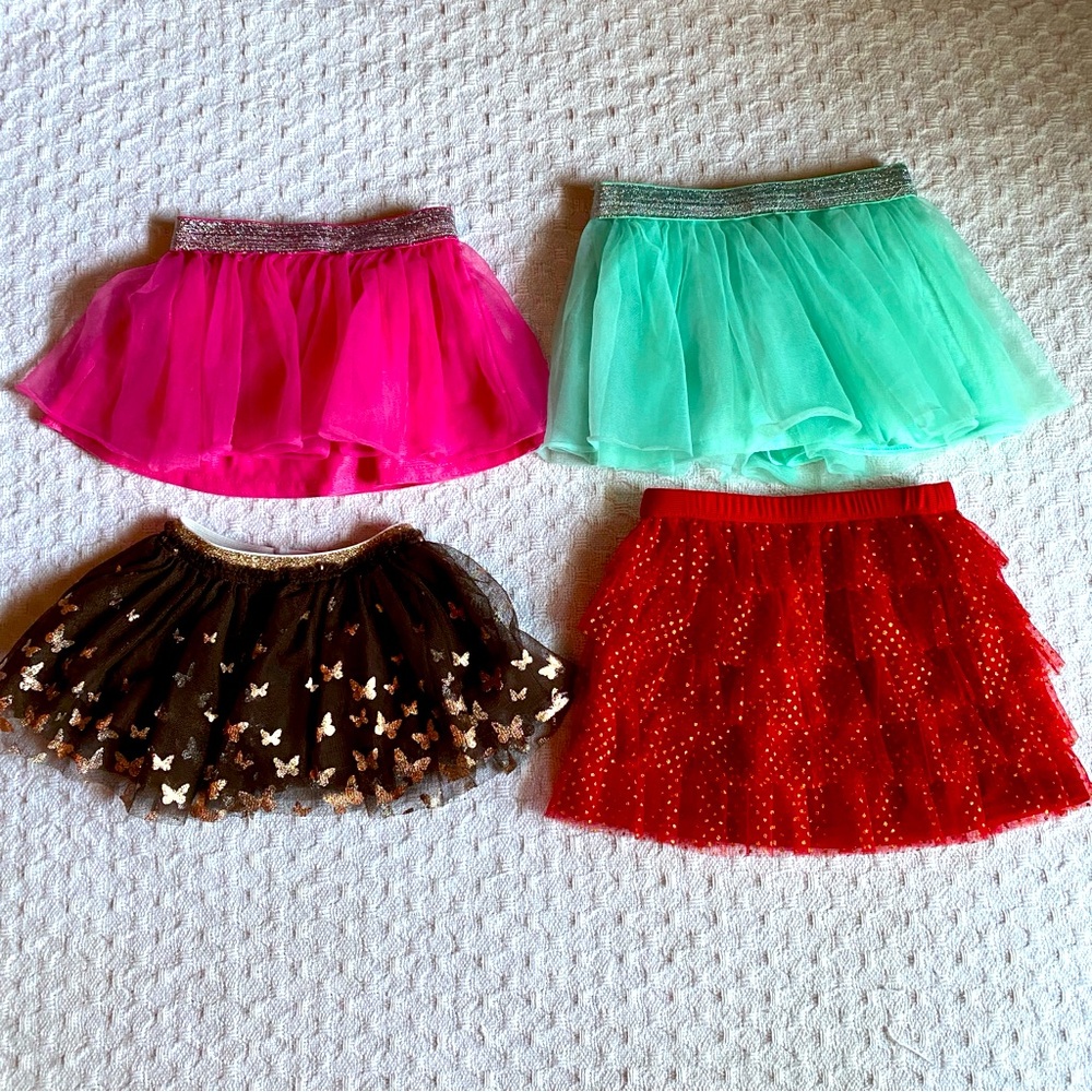 🪩Girls cute set of tulle skirts
